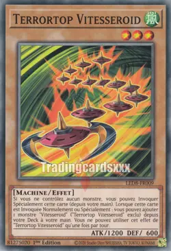 Yu-Gi-Oh! Terrortop Vitesseroid : C LED8-FR009 - Image 1
