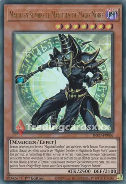 Yu-Gi-Oh! Magicien Sombre le Magicien de Magie Noire : UR INFO-FR006 - Image 1