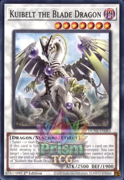 1st Ed Kuibelt the Blade Dragon DUNE-EN083 Yugioh - Image 1