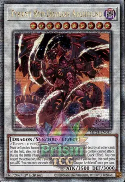 1st ed Tyrant Red Dragon Archfiend QCR MP24-EN043 Yugioh - Image 1