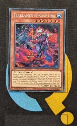 MP24-EN066 Tearlaments Kashtira Prismatic Secret Rare 1st Edition YuGiOh - Image 1