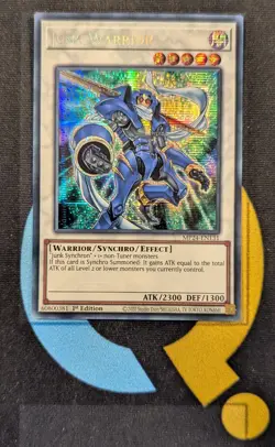 MP24-EN131 Junk Warrior Prismatic Secret Rare YuGiOh - Image 1