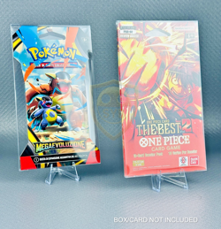Teca Bustine Pokemon Yugioh One Piece Magic Paper Pack Sleeve Booster pack - Image 1