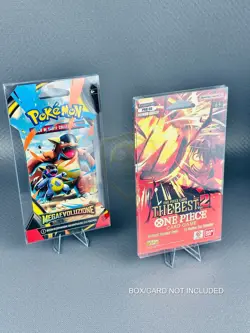 Teca Bustine Pokemon Yugioh One Piece Magic Paper Pack Sleeve Booster pack - Image 2
