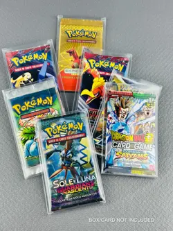 Custodia Bustine Pokemon Yugioh One Piece Dragonball Magic Teca Booster pack - Image 5