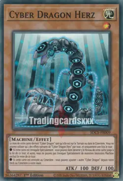 Yu-Gi-Oh! Cyber Dragon Herz : SR SDCS-FR009 - Image 1