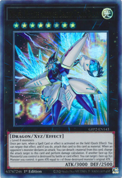 Number 38: Hope Harbinger Dragon Titanic Galaxy - GFP2-EN143 Ultra Rare Yugioh - Image 1
