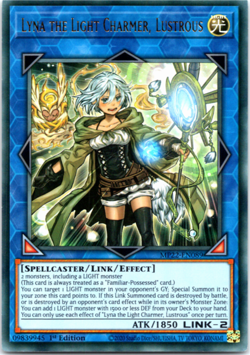 Lyna the Light Charmer, Lustrous - MP22-EN089 - Ultra Rare - 1st Edition Yugioh - Image 1