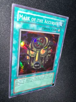 Yu-Gi-Oh! Mask of the Accursed LON-E019 1st Edition Super Rare YuGiOh - NM / VLP - Image 3