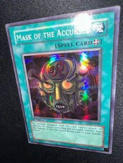 Yu-Gi-Oh! Mask of the Accursed LON-E019 1st Edition Super Rare YuGiOh - NM / VLP - Image 4