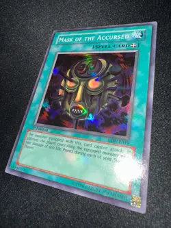 Yu-Gi-Oh! Mask of the Accursed LON-E019 1st Edition Super Rare YuGiOh - NM / VLP - Image 5