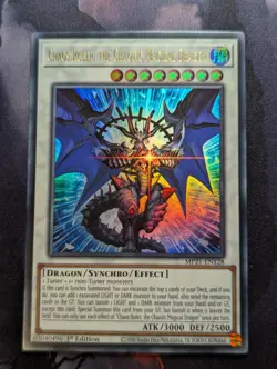 MP21-EN128 - Chaos Ruler, the Chaotic Magical Dragon - Ultra Rare - 2021 - Image 1