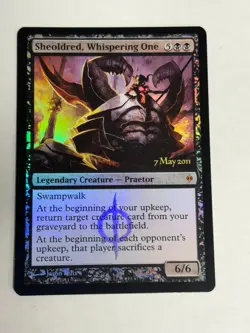 MTG- Sheoldred, Whispering One - New Phyrexia PROMO FOIL - NM- MAGIC CARD - Image 2