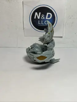 Bakugan Haos Exedra 610G Gray Battle Brawlers Legendary Soldier W/Card READ RARE - Image 5