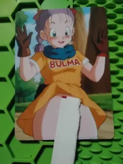 Bulma Dragonball Goddess Anime Waifu Double Sided Trading Card PEEKA BOO - Image 1