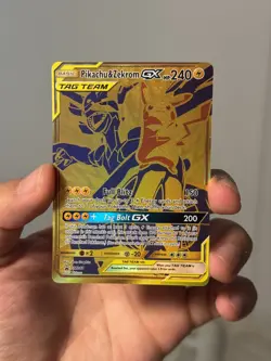 Pikachu & Zekrom GX - SM248 - Black Star Promo - Pokemon Card - NM - Image 1