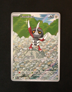 Pokemon Card TCG - Pawniard 142/086 Black Bolt English - Illustration Rare - NM⭐ - Image 1