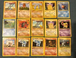 Pokemon Base Set /102 Card Lot (80 Cards) Vintage ???? - Image 5