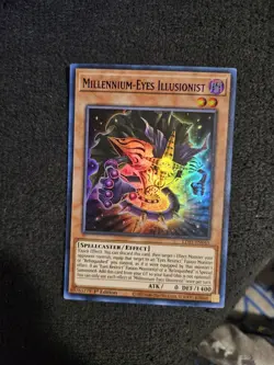 LDS1-EN045 Millennium-Eyes Illusionist Purple Ultra Rare 1st Edition YuGiOh Card - Image 1