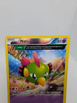 Natu 28/108 - Reverse Holo Full Art - XY Roaring Skies Pokemon TCG Card - HP - Image 2