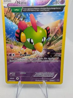 Natu 28/108 - Reverse Holo Full Art - XY Roaring Skies Pokemon TCG Card - HP - Image 3