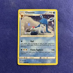 Glaceon - SWSH192 Pokemon Sword & Shield Promo Card - NM (b) - Image 1