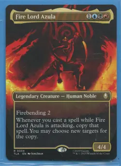MTG: Avatar: The Last Airbender: BORDERLESS: Fire Lord Azula - Image 1