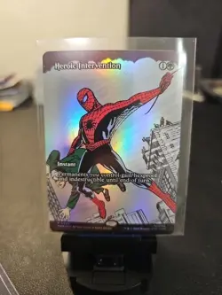 Heroic Intervention Borderless FOIL Marvel Universe Eternal-Legal MTG MINT - Image 1