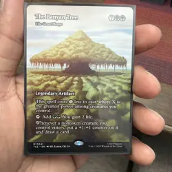 The Banyan Tree - The Great Henge (Borderless)- Avatar: The Last Airbender -MTG - Image 1