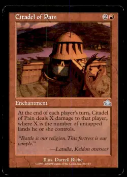 MTG Citadel of Pain LP Light Play Prophecy [1547] - Image 1