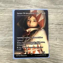 MTG Garnet Til Alexandros 17th - Loran of the Third Path - Showcase, NM-Mint - Image 1