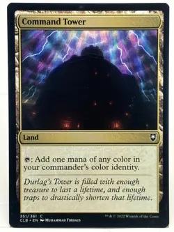 Command Tower NM/M* Commander Baldur's Gate ENGLISH 351/361 mtg -UnltdCards - Image 1