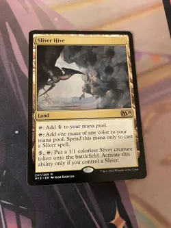 MTG - SLIVER HIVE - RARE - M15 - LP - Image 1
