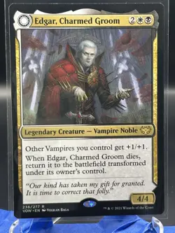 Edgar, Charmed Groom / Edgar Markov's Coffin - Near Mint MTG - Image 1