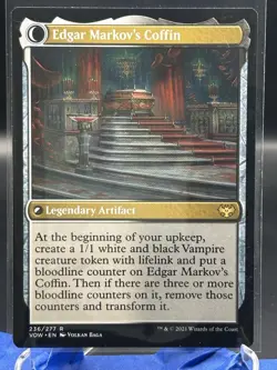 Edgar, Charmed Groom / Edgar Markov's Coffin - Near Mint MTG - Image 2