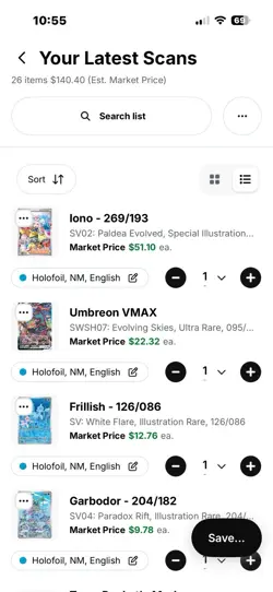 Pokemon TCG Lot of 26 Cards-Pack Fresh NM English - Image 2