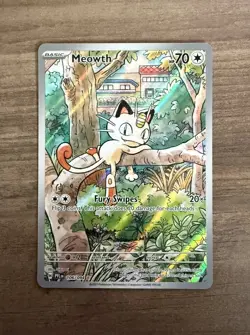 Meowth 106/094 IR Phantasmal Flames English Pokemon TCG - MINT (b) - Image 1