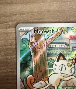 Meowth 106/094 IR Phantasmal Flames English Pokemon TCG - MINT (b) - Image 5