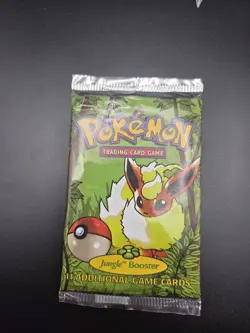 Flareon 1999 Pokemon Jungle Set Booster Pack 21.61g FACTORY SEALED! HEAVYU! - Image 1