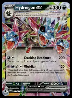 2024 Surging Sparks Hydreigon ex Double Rare #119/191 - Image 1