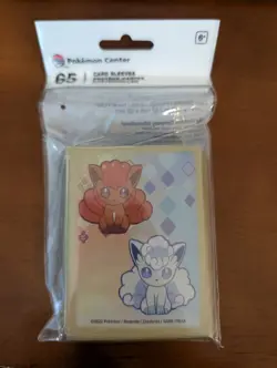 Vulpix Season Pokemon Center Card Sleeves (65 Count) New & Sealed - Image 1