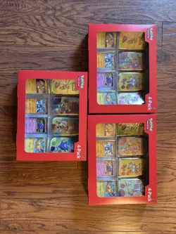 Pokemon Scarlet Violet 151 Mini Tins 4-pack Sam’s Club Bundle, LOT OF 3 - Image 1