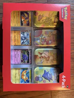 Pokemon Scarlet Violet 151 Mini Tins 4-pack Sam’s Club Bundle, LOT OF 3 - Image 4