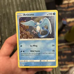 Articuno Cosmos Holo Rare - 036/195 - Silver Tempest Pokemon 2022 - Image 1
