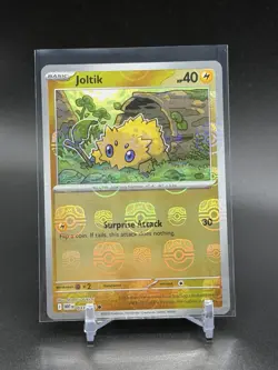 Pokemon TCG Joltik 033/086 Scarlet & Violet White Flare Masterball Reverse Holo - Image 1