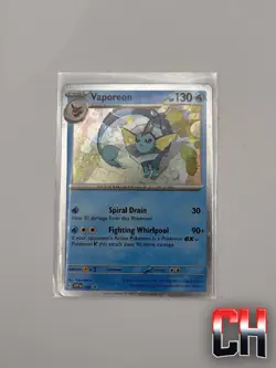 Pokemon TCG: Scarlet & Violet Promo - SVP 168 - Vaporeon - Image 1