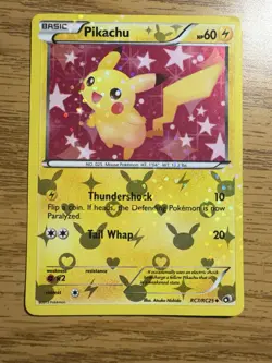 Pikachu RC7/RC25 Legendary Treasures Radiant Collection Holo Rare Great Conditio - Image 1