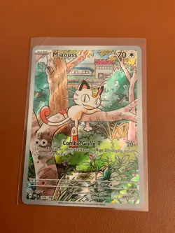 Carte Pokemon Miaouss 106/094 Flammes Fantasmagoriques Vf Neuf - Image 1