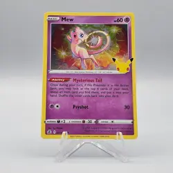 2021 Pokemon Celebrations Mew Holo 11/25 - Image 1