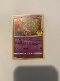 Mew 11/25 | 25th Celebrations | Great Centering | Holo | Pokemon TCG | Near Mint - Image 1